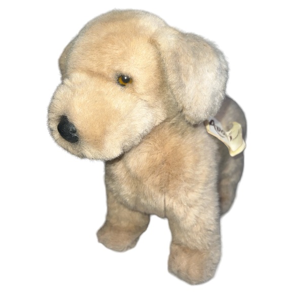 1986 Avanti Applause Golden Retriever Pup Dog Plush Puppy 12" With Tag Vintage - Picture 2 of 10